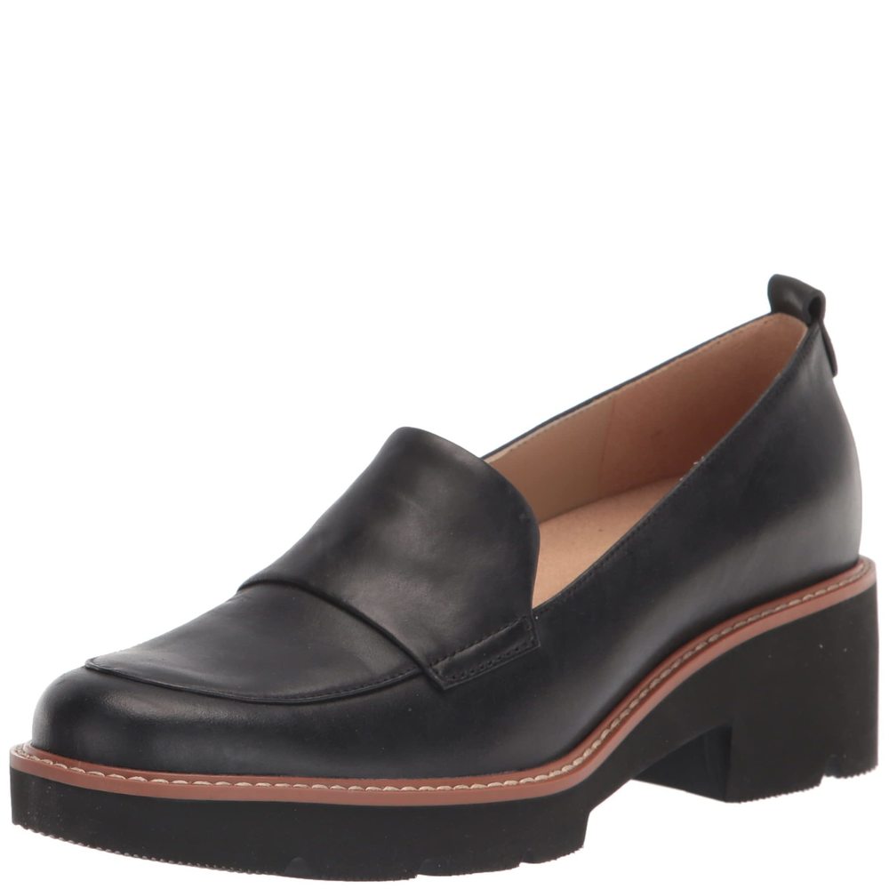 Naturalizer Black Loafer Shoes